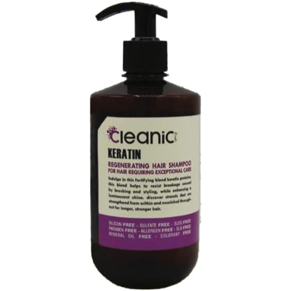 شامپو مو کلینیک فاقد سولفات مدل کراتین حجم 1000میل clinic free sulfate keratin shampoo