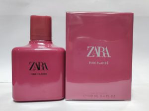 عطر ادکلن زنانه زارا پینک فلامبی Zara pink flambe edt for women