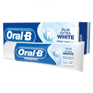 خمیر دندان اورال بی 75 میل مدل PLUS Extra white Toothpaste Oral-B