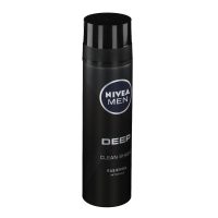 ژل اصلاح نیوآ مدل Deep حجم Nivea Men Deep Clean Shave 200ml