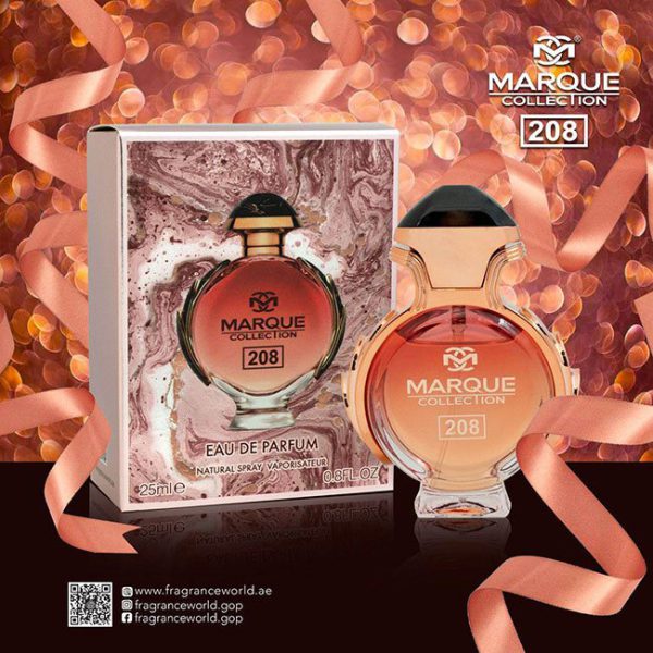 عطر مردانه مارکویی کالکشن Marque Collection مدل اولمپیا اونیکس  25ml