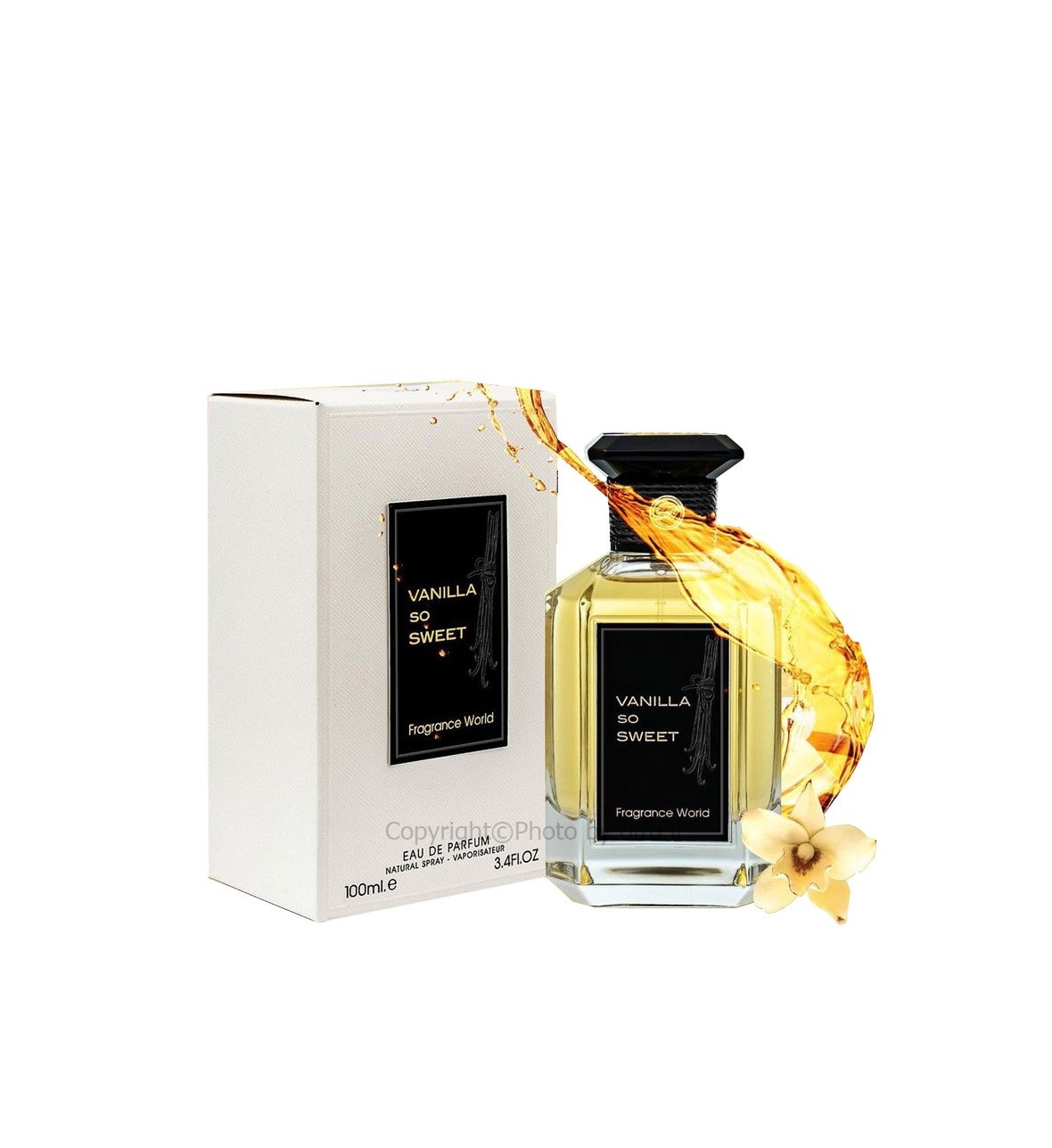 ادکلن اسپرت فراگرنس ورد مدل وانیلا سو سویت Fragrance World Vanilla So Sweet حجم 100ml