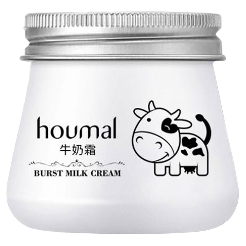 کرم روشن کننده و آبرسان شیر گاو هومال HOUMAL حجم 80ml