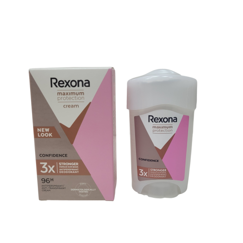 مام کرم رکسونا مدل اعتماد به نفس cream deodorant rexona confidence 96h